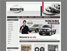 Tablet Screenshot of nizzbits.com.au